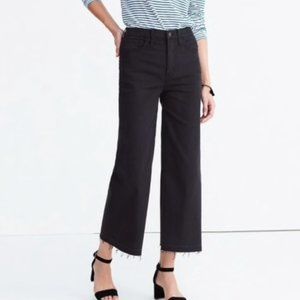 Madewell wide leg crop pants
